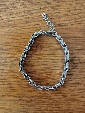 Bracelet Link Chain - Stainless Steel Classic Chunky Design 8”